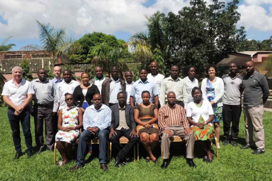 group picture course Uganda